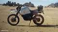 Yamaha Tènèrè n°87 ex François Cornevaux. - Mega serbatoio benzina Paris-Dakar 1984