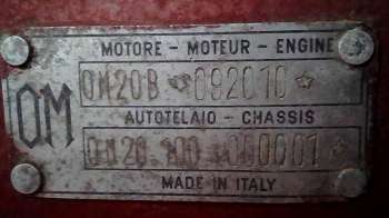 OM LEONCINO 4x4 telaio 000001