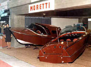 Fiera Campionaria Milano 1964: ben due Walmara fanno bella mostra di se. www.nauticamoretti.it 