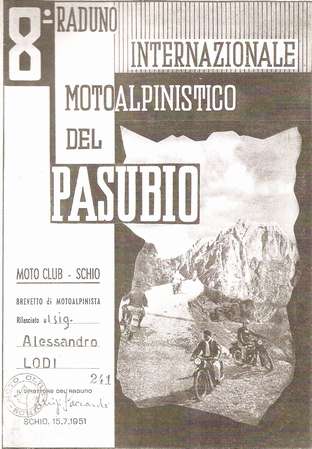 8 Raduno del Pasubio - 15.07.1951