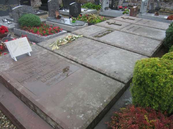 tomba di famiglia a Dorlisheim (F). Ettore Arco Isidoro (n. 15.09.1881 - m. 21.08.1947)